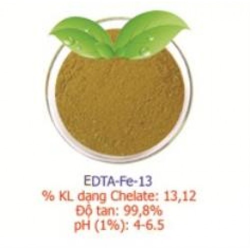Vi lượng sắt – SẮT CHELATE (FE-EDTA-13) – cần thiết tổng hợp dinh dưỡng