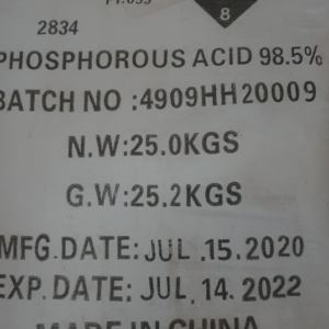 Lân tinh thể (lân tinh chất) H3P03