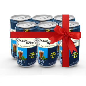 CÀ PHÊ LON MEET MORE VỊ BẠC HÀ (LỐC 6 LON)