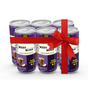 CÀ PHÊ LON MEET MORE VỊ KHOAI MÔN (LỐC 6 LON)