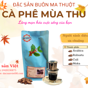 Cà phê bột nguyên chất truyền thống mùa Thu