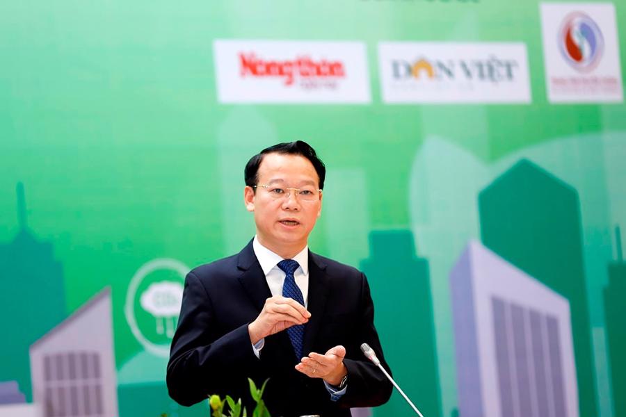 Bộ trưởng Bộ T&agrave;i nguy&ecirc;n v&agrave; M&ocirc;i trường Đỗ Đức Duy.