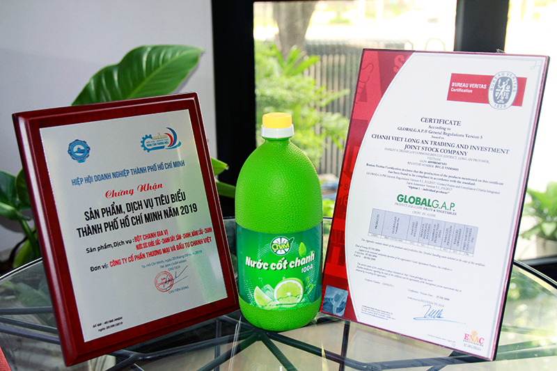 Nước chanh Long An Công ty Chanh Việt