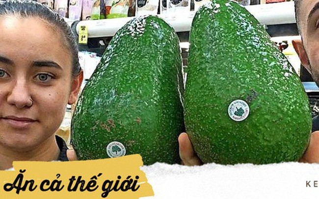 Quả bơ đang chiếm sóng các trang tin nước ngoài có một đặc điểm đúng là